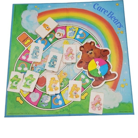 Vintage‎ 1984 Care Bears Warm Feelings Board Game Parker Brothers 95% Complete - Picture 2 of 5